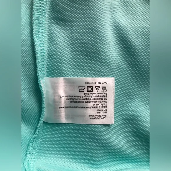 NWT Aqua Sleeveless Golf Shirt - Picture 4 of 10